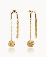 14K Gold Plated Cone Earrings | Erdem Akan X Runda