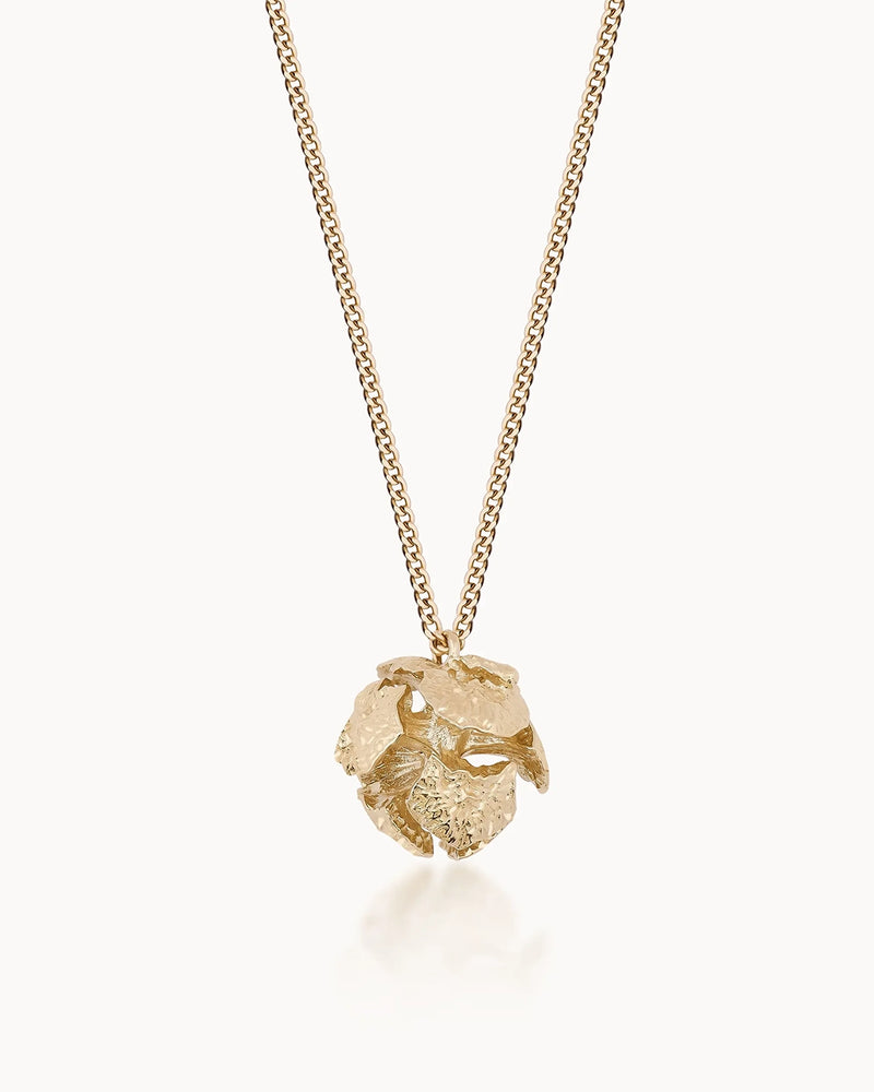 14K Gold Plated Pinus Necklace | Erdem Akan X Runda