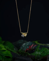 14K Gold Tree Branch with Accorn Necklace | Erdem Akan X Runda