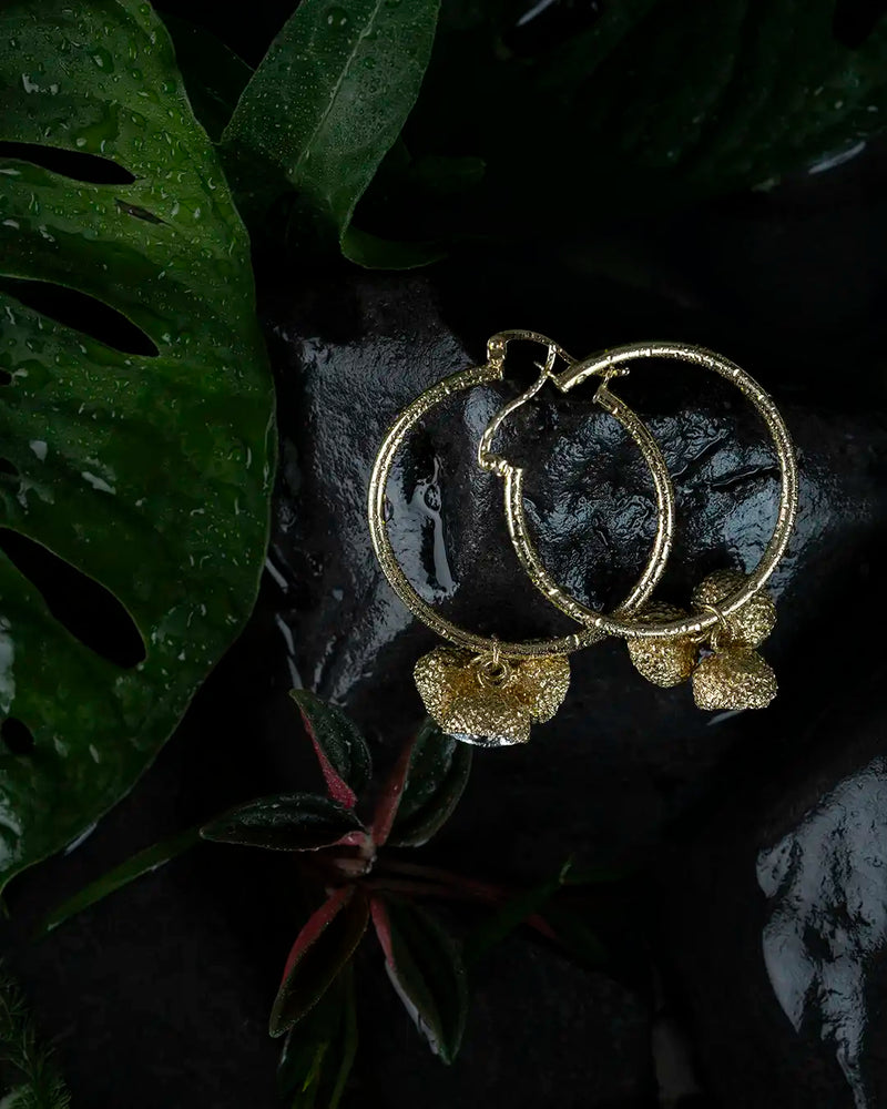 14K Gold Acorn Earrings | Erdem Akan X Runda