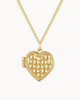 14K Solid Gold The Secret Locket Necklace