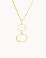 Amorphous 14K Gold Necklace