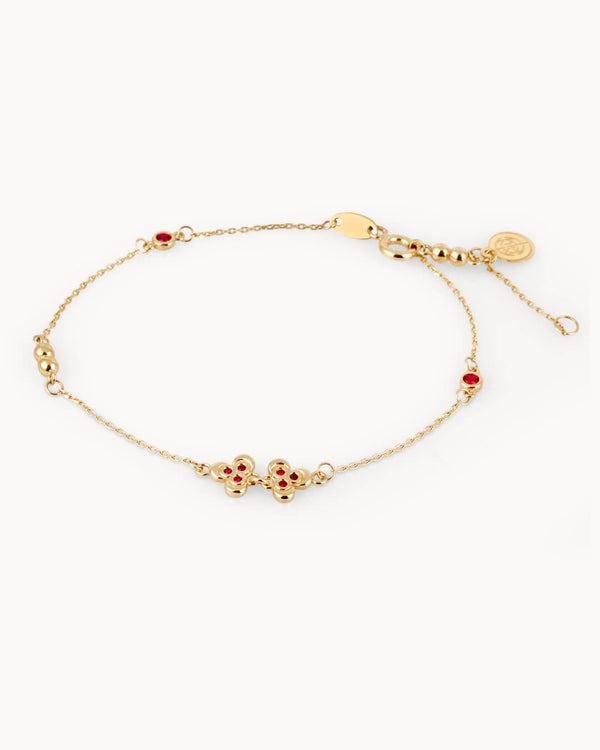 14K Gold Trio of Beauty Bracelet