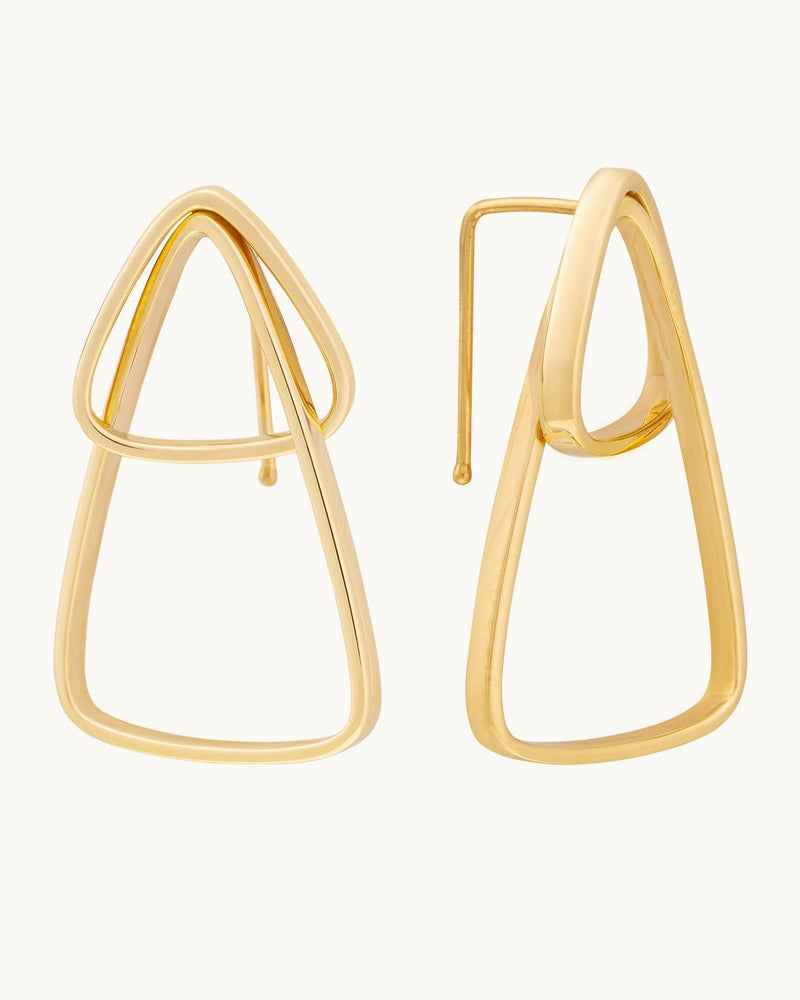 Tempo 14K Gold Earrings