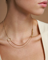 14K Gold Tree Branch in Balance Necklace | Erdem Akan X Runda